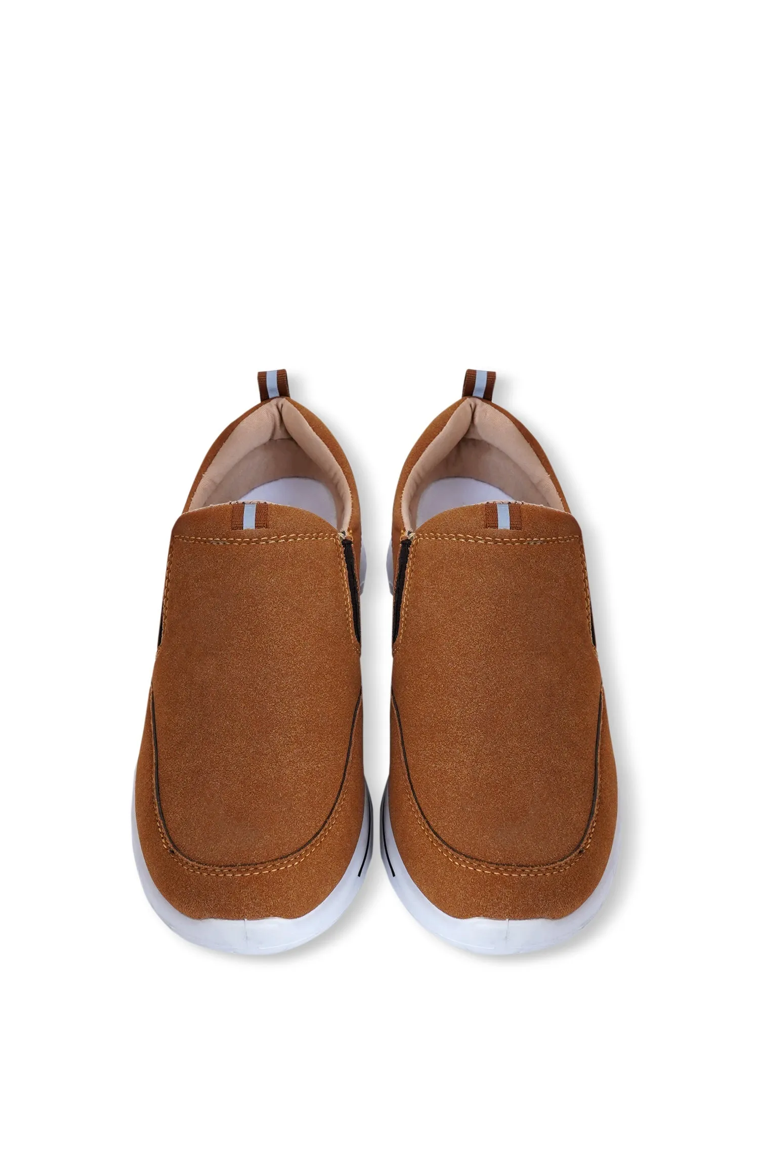 100% Imported Material Suede Rexine Shoes And Sole PU Material