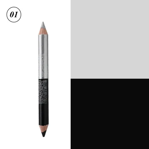 12 Colors Highlighter Glitter Eyeshadow Eyeliner Pen makeup durable Waterproof  sweatproof Double-Ended Eyes Pencil Makeup