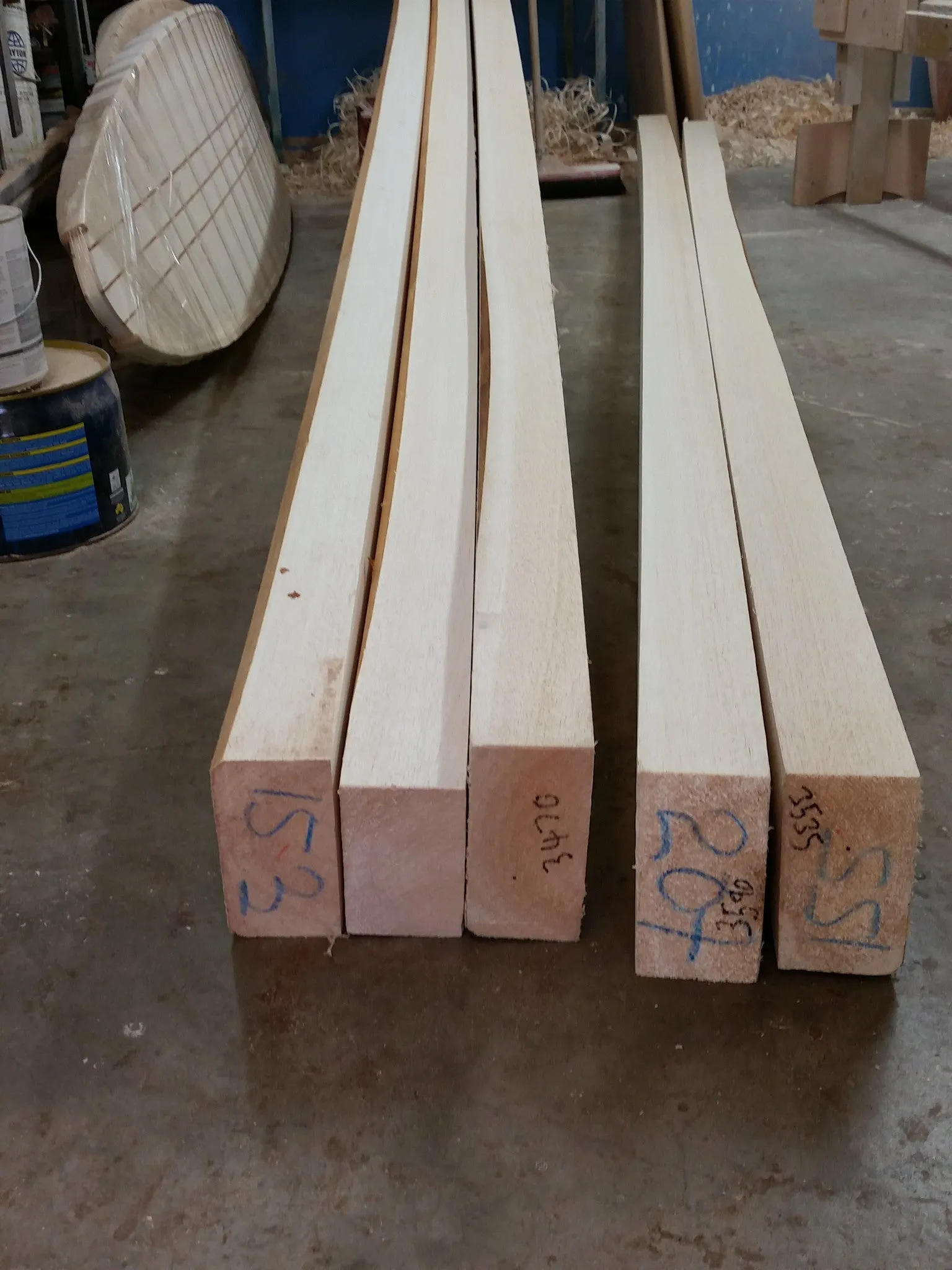 300mm long Raw balsa wood
