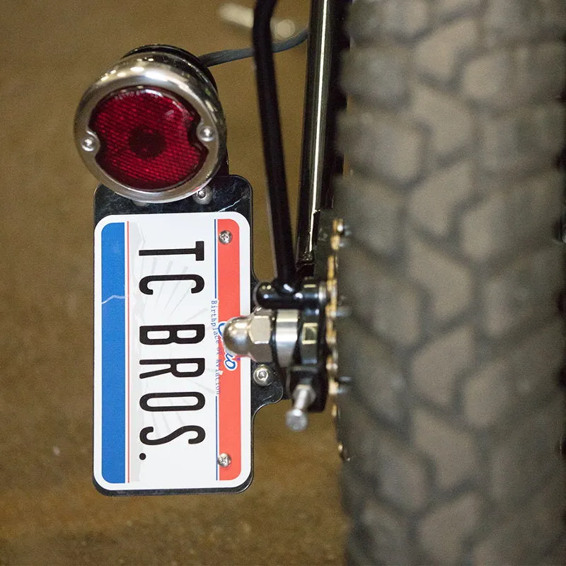 33 Ford Replica Tail Light Polished Stainless Steel