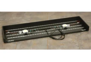 35" x 10" with Dual 20w Spotlights