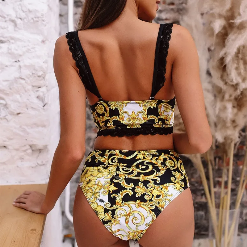 ARABELLA Sexy Bustier Two Piece Bikini