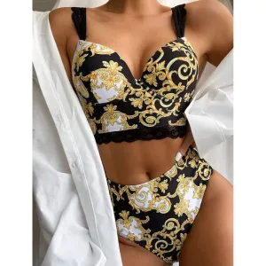 ARABELLA Sexy Bustier Two Piece Bikini