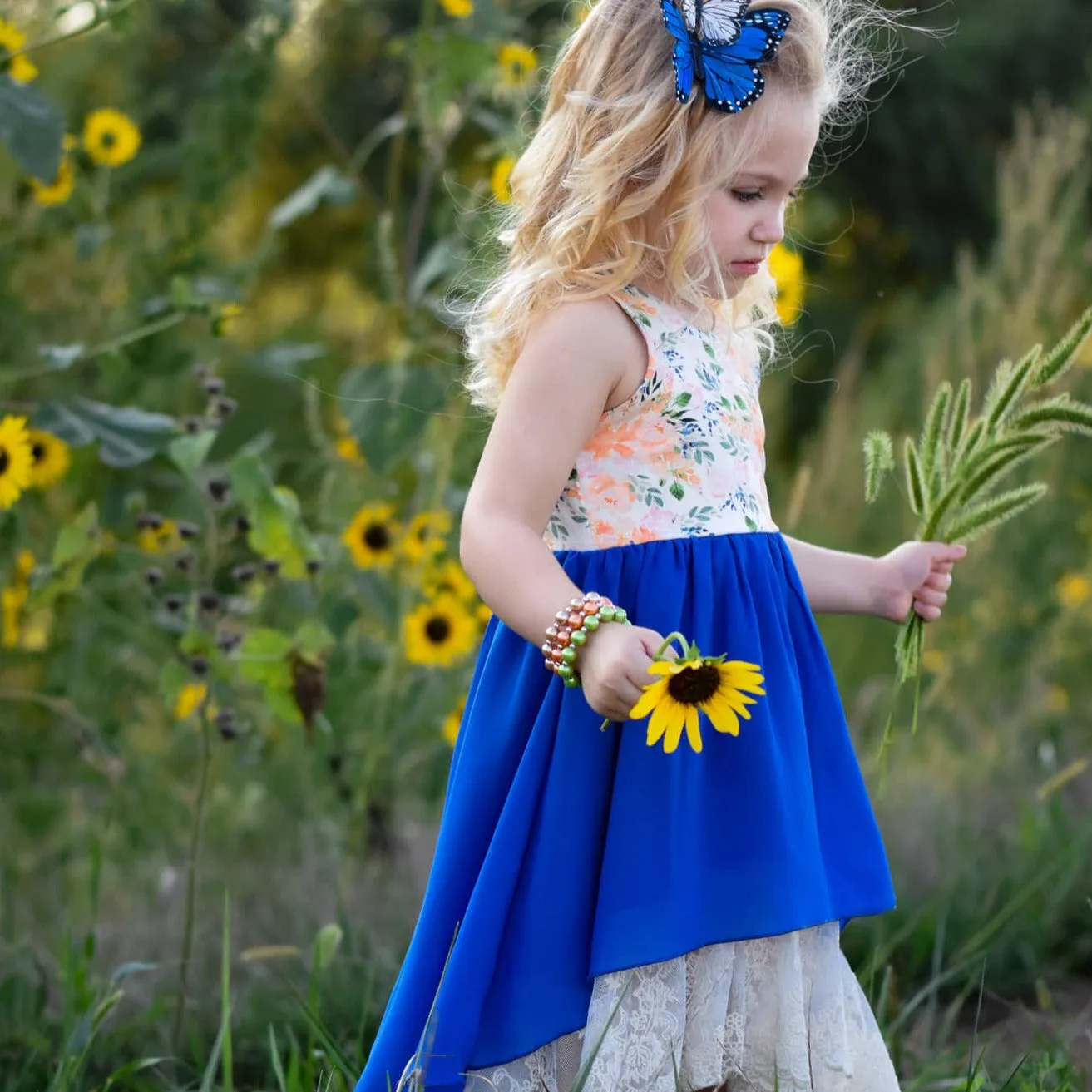 Ashlyn high low (size 2 and 14 only)