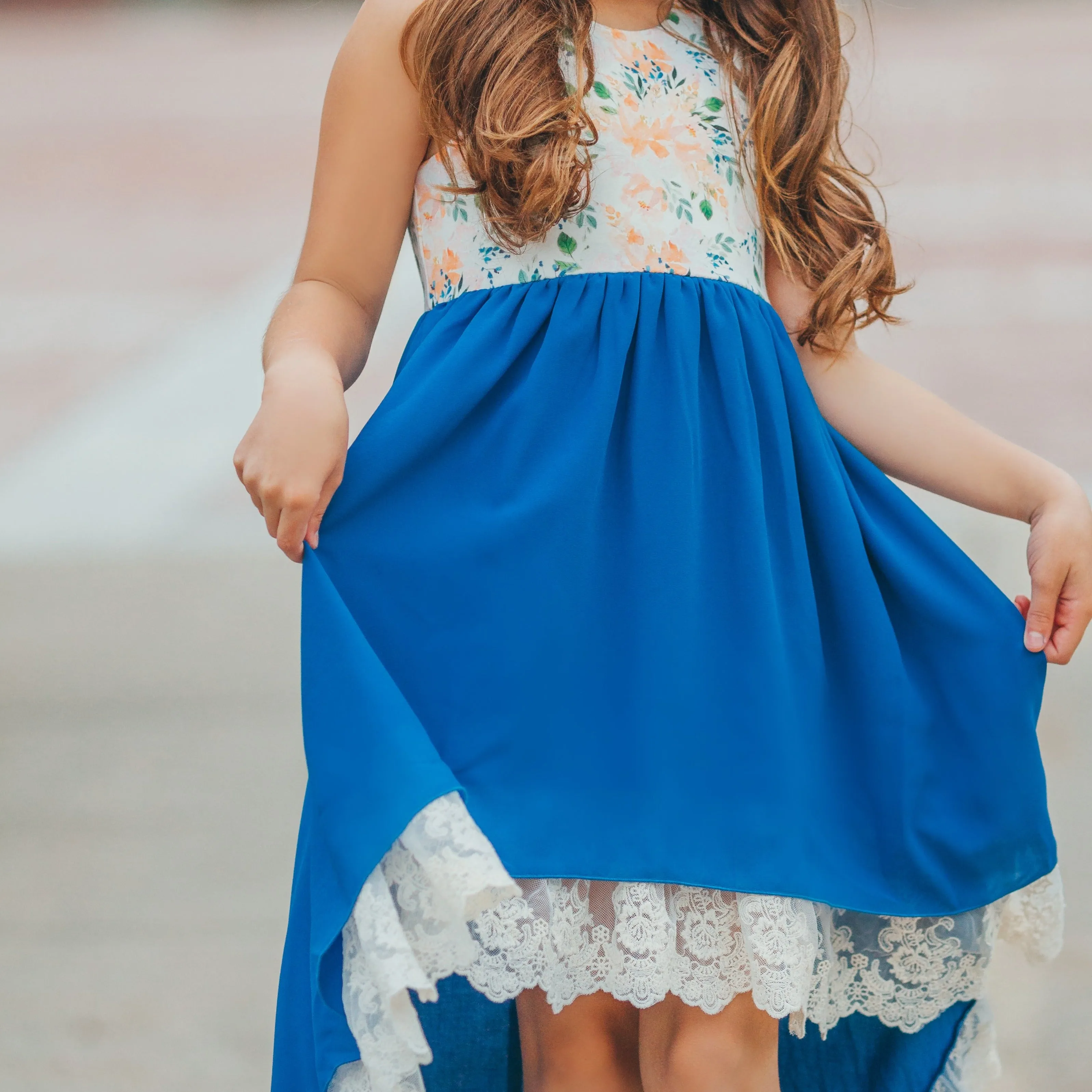 Ashlyn high low (size 2 and 14 only)