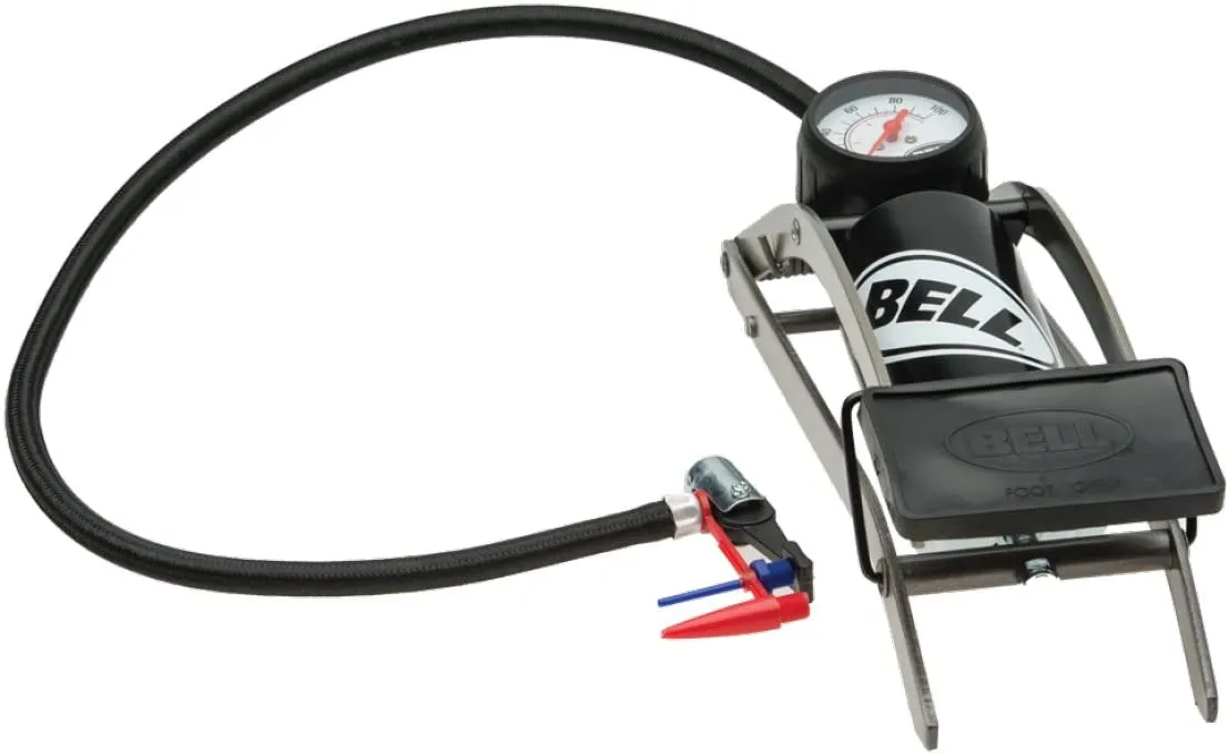 BELL SPORT AIRSTOMPER 200 100 PSI FOOT OPERATED PUMP