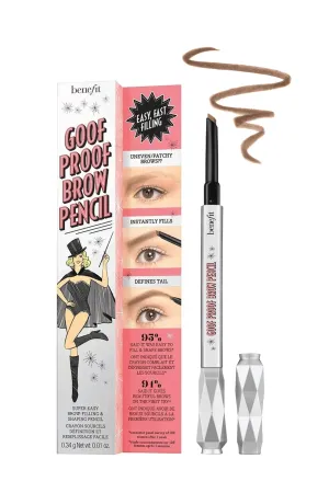 BENEFIT Goof Proof Eyebrow Pencil 3.75 Warm Medium Brown .34g