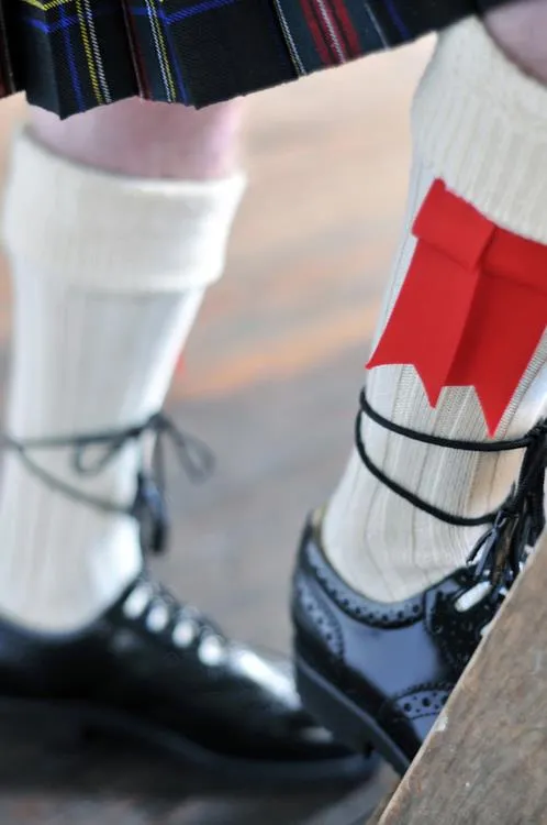 Black Garter Flashes