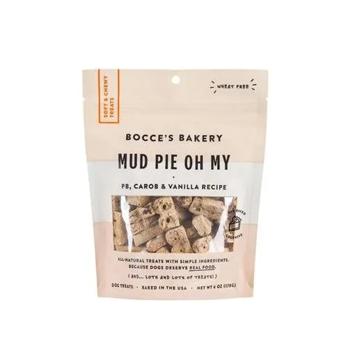 Bocce's Bakery Dog Soft & Chewy Mud Pie Oh My 6oz