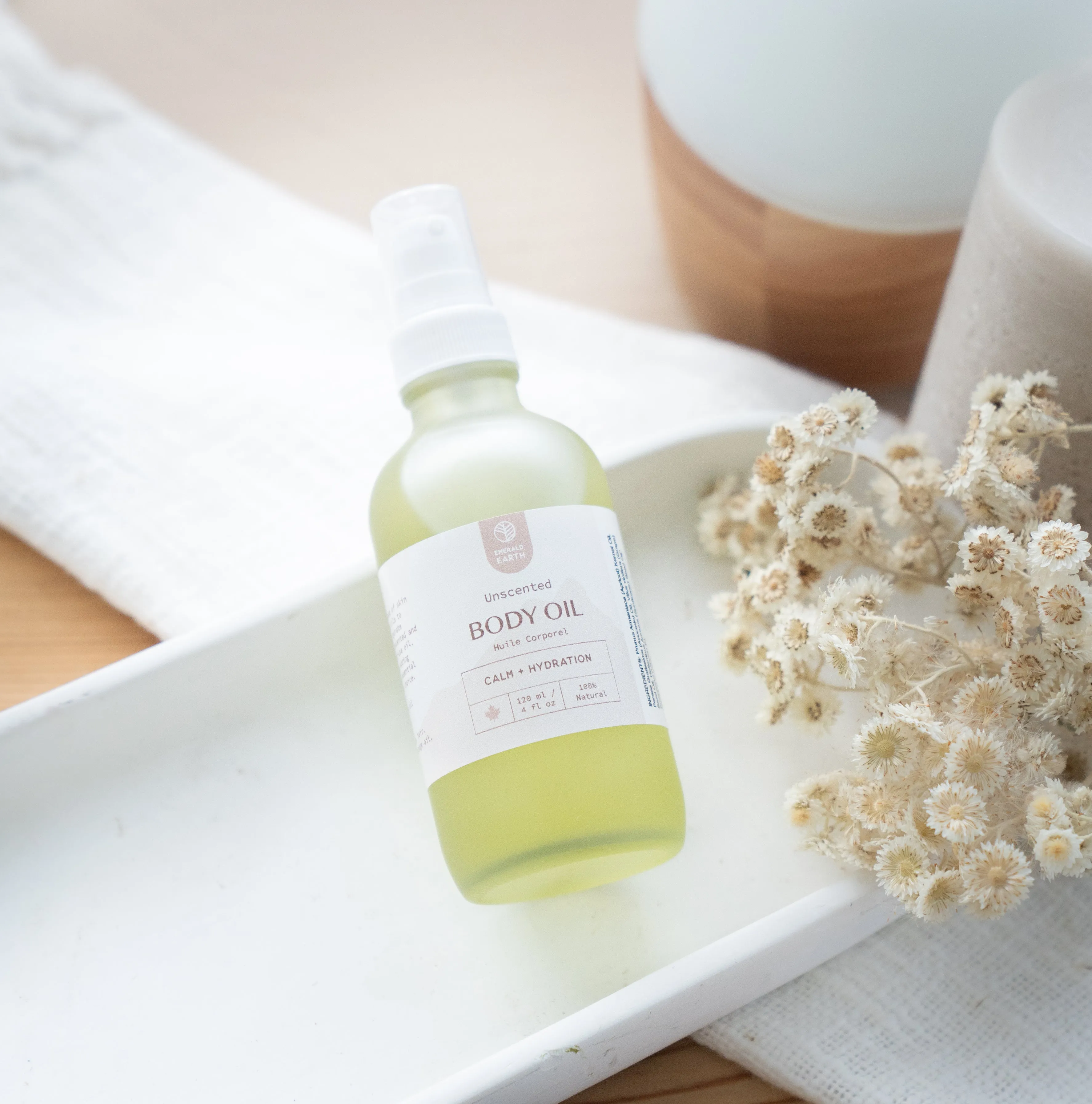 Botanical Body Oil : Naturally Unscented