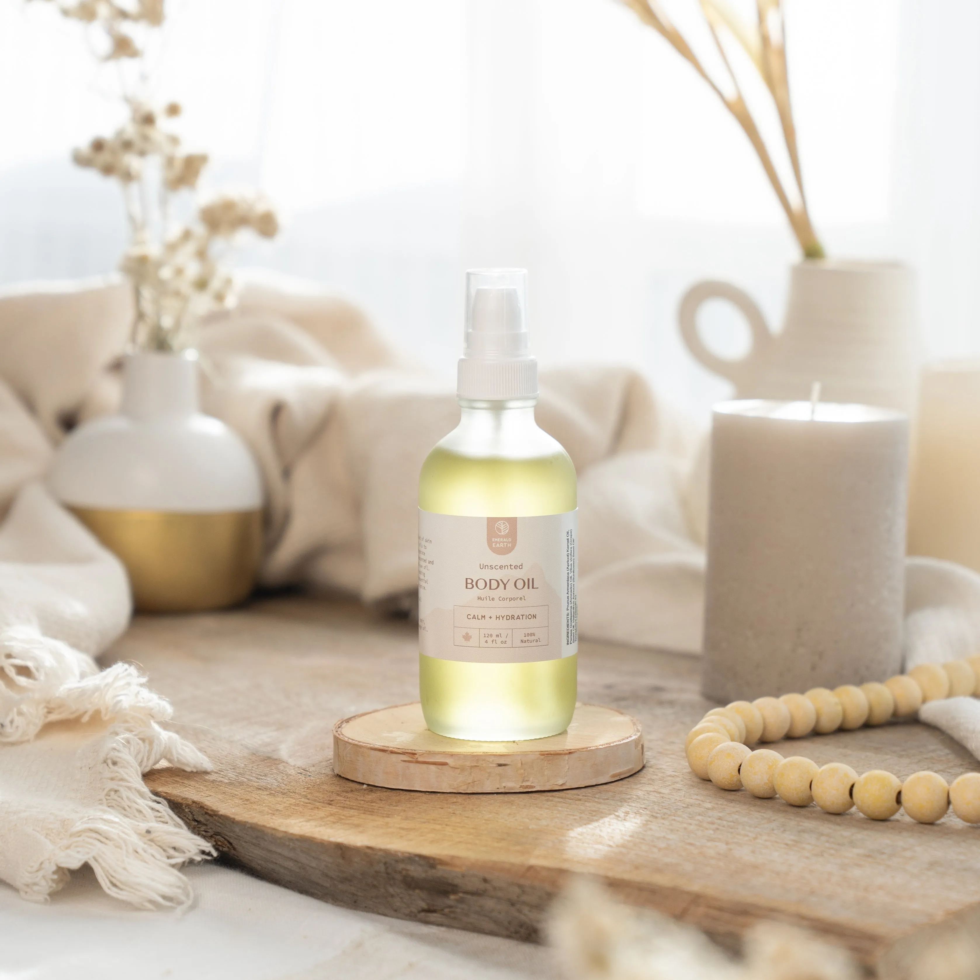 Botanical Body Oil : Naturally Unscented