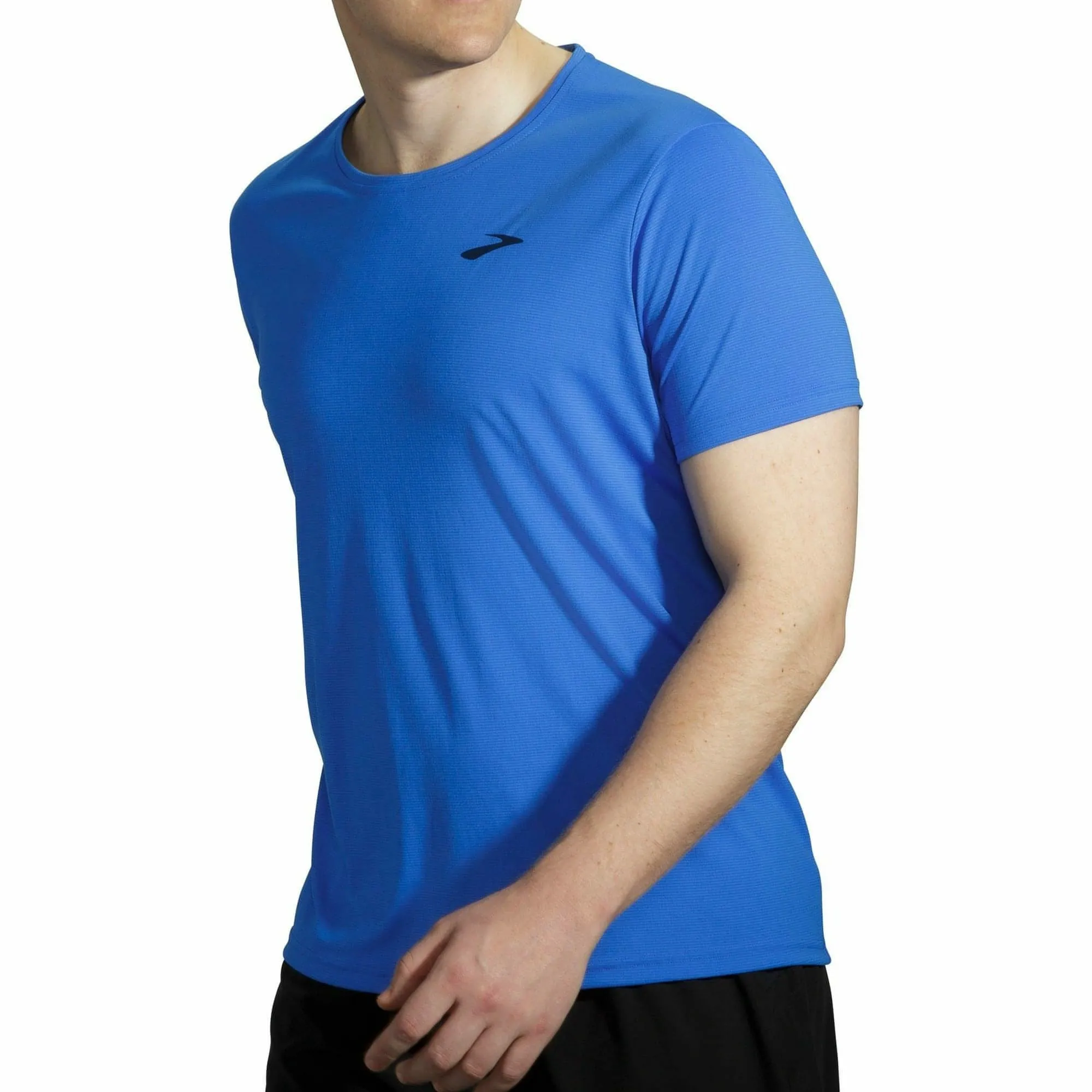 Brooks Atmosphere Short Sleeve Mens Running Top - Blue