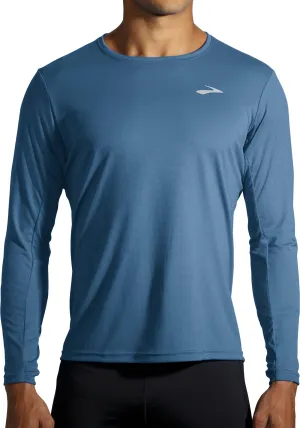 Brooks Atomsphere Long Sleeve Mens Running Top - Blue
