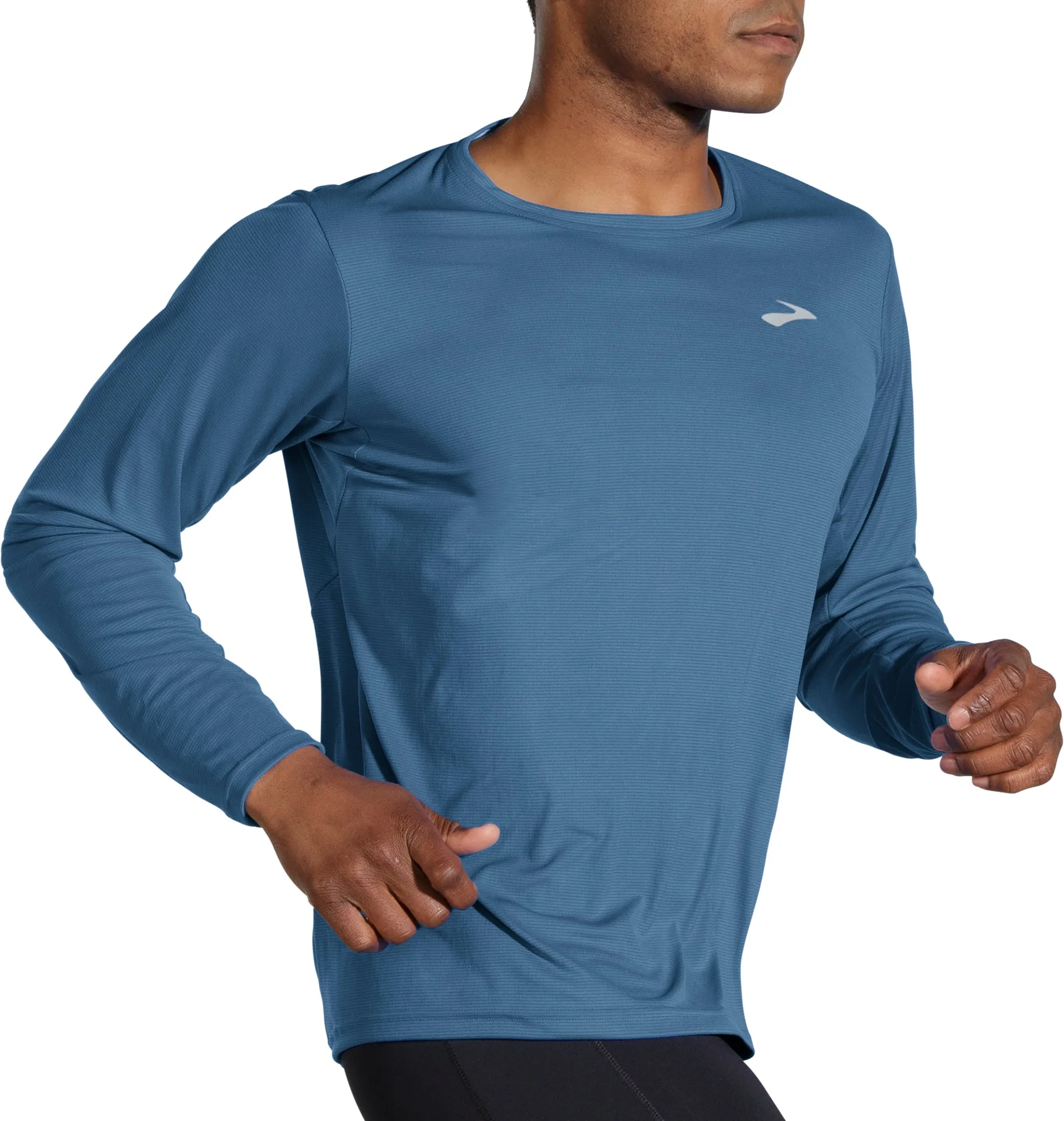 Brooks Atomsphere Long Sleeve Mens Running Top - Blue