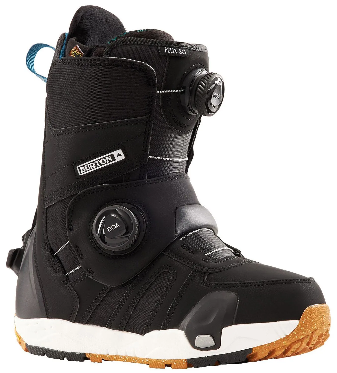 Burton Felix Step On Womens Snowboard Boots Black