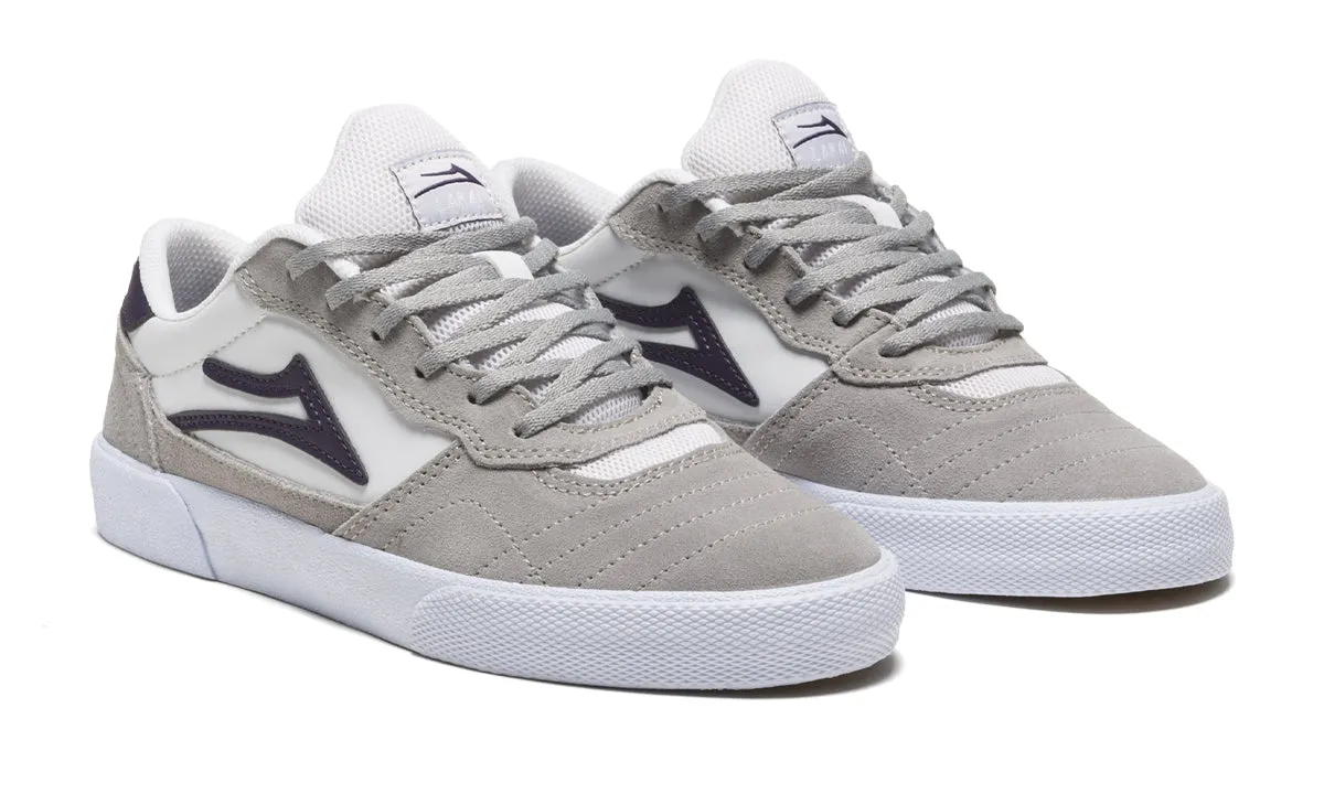 Cambridge - Grey/White Suede