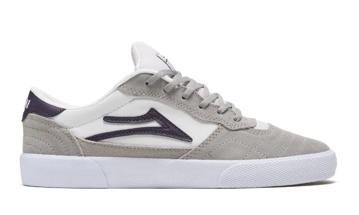 Cambridge - Grey/White Suede