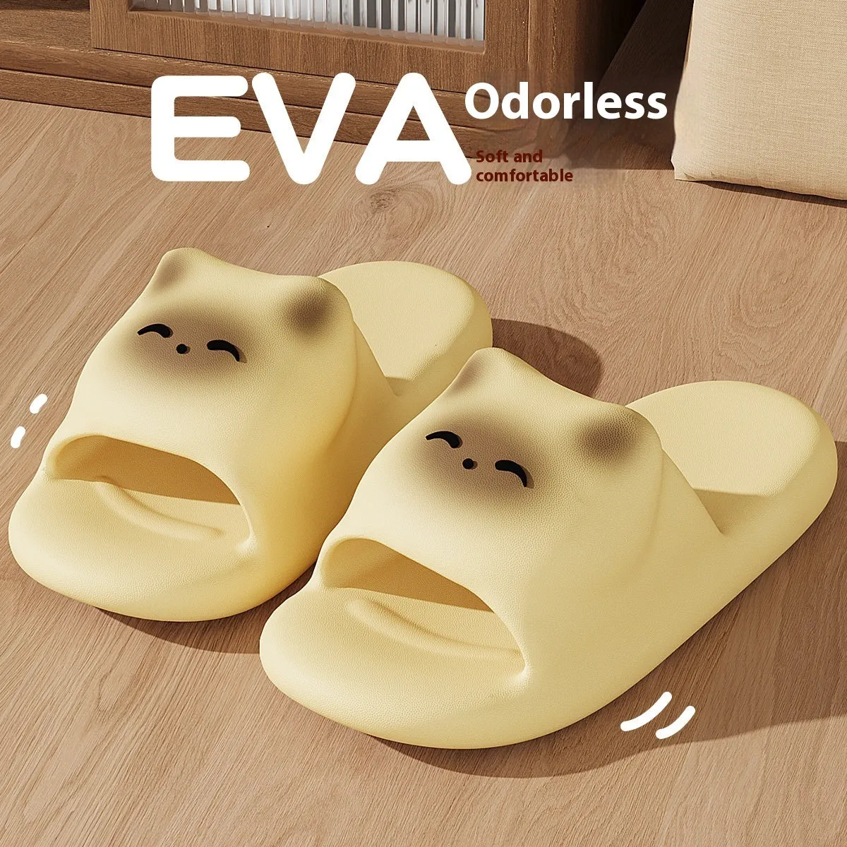 Cartoon Cat Slippers