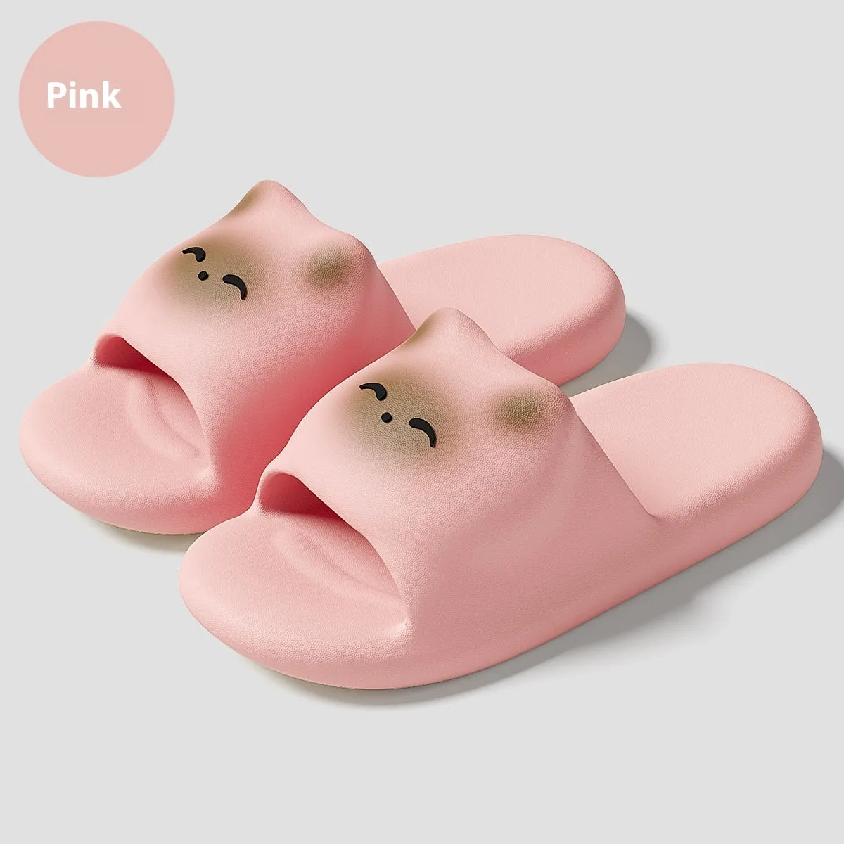 Cartoon Cat Slippers