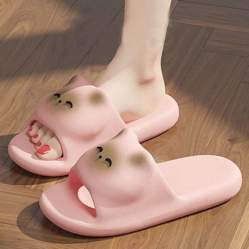 Cartoon Cat Slippers