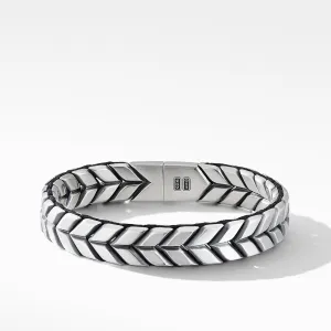 Chevron Woven Bracelet, Size Medium