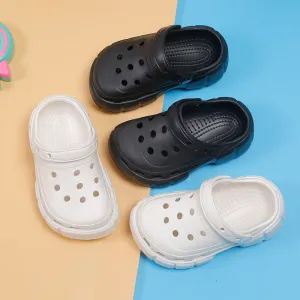 Children's Shoes. Children's Light Board Hole Shoes Women's Slippers Boys  Summer New Slippers