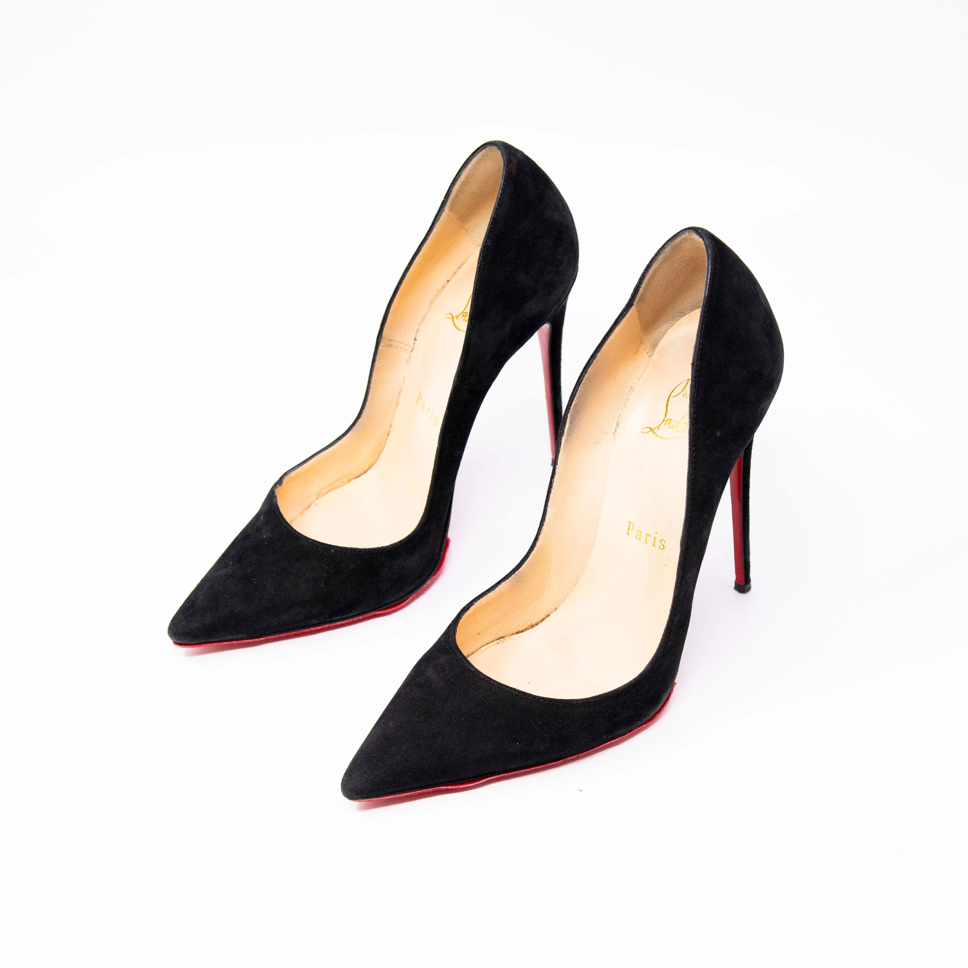 Christian Louboutin Black So Kate Pumps 37