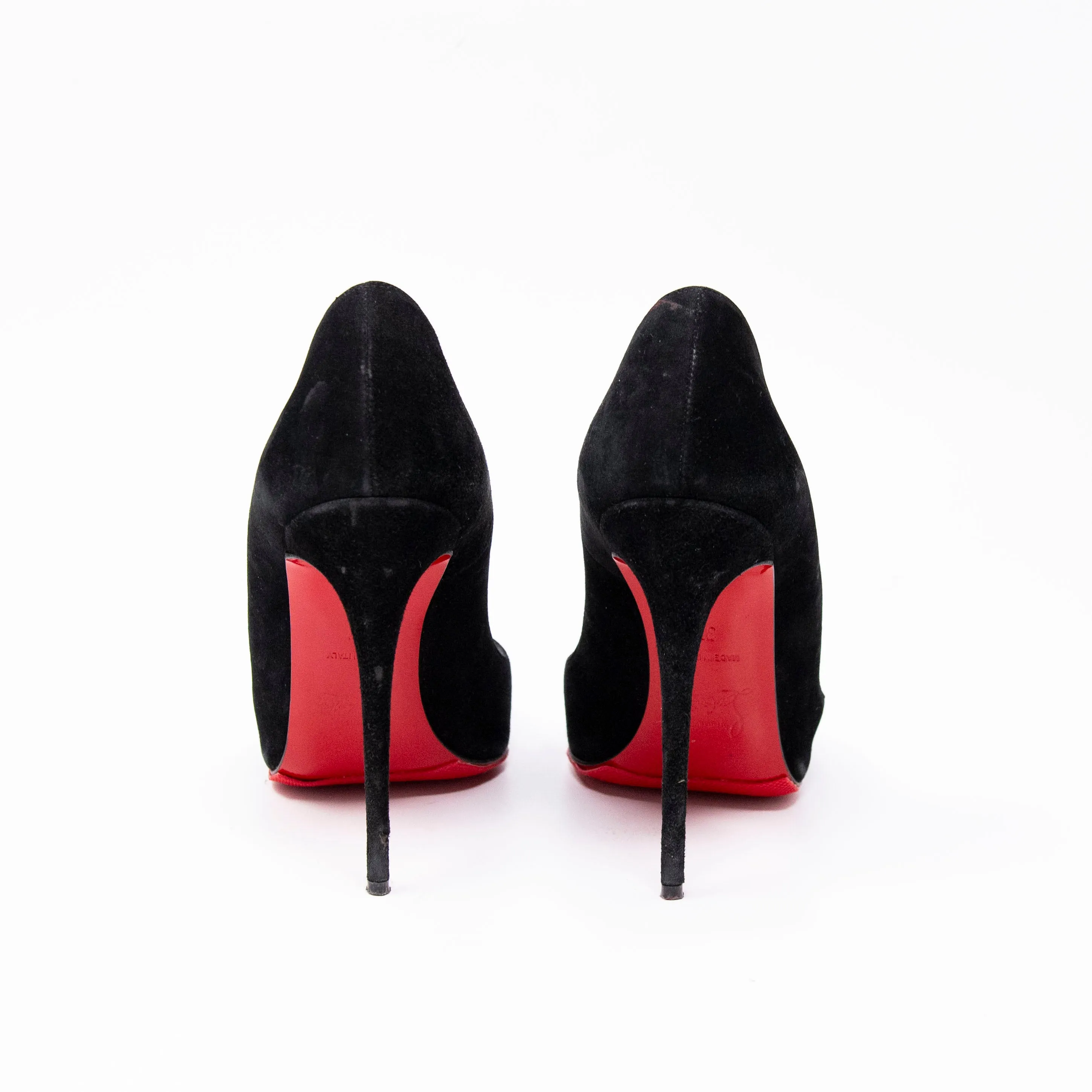 Christian Louboutin Black So Kate Pumps 37