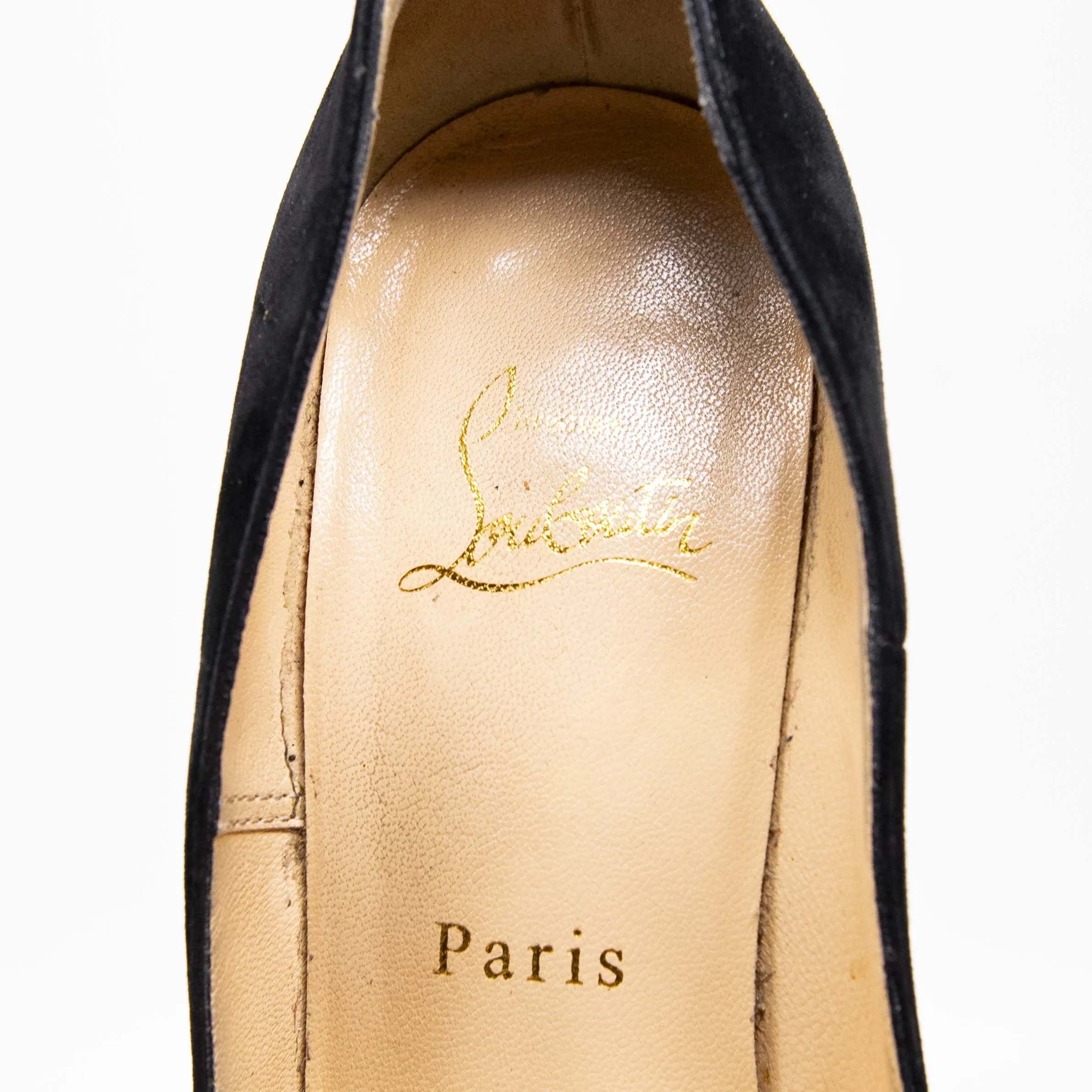 Christian Louboutin Black So Kate Pumps 37