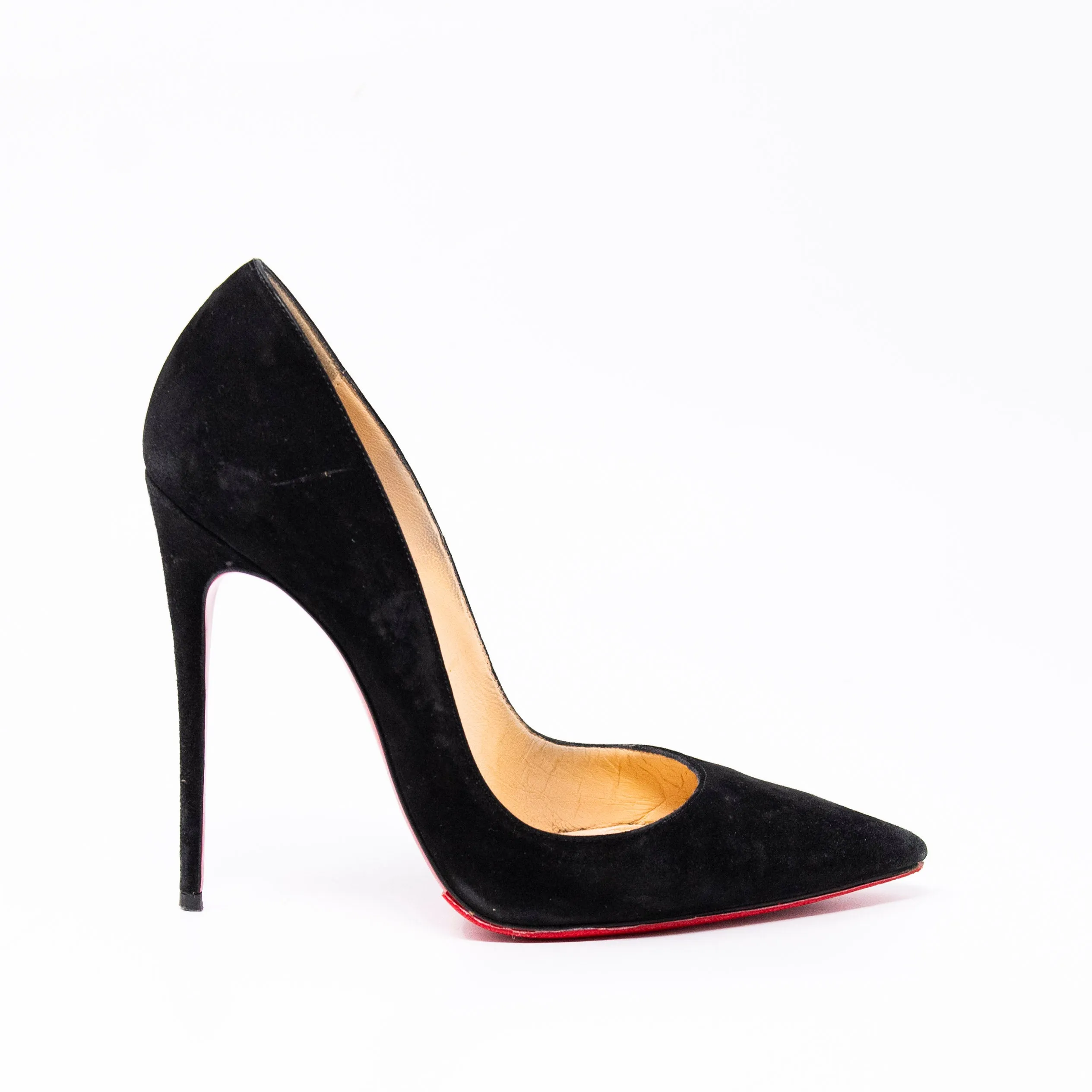 Christian Louboutin Black So Kate Pumps 37