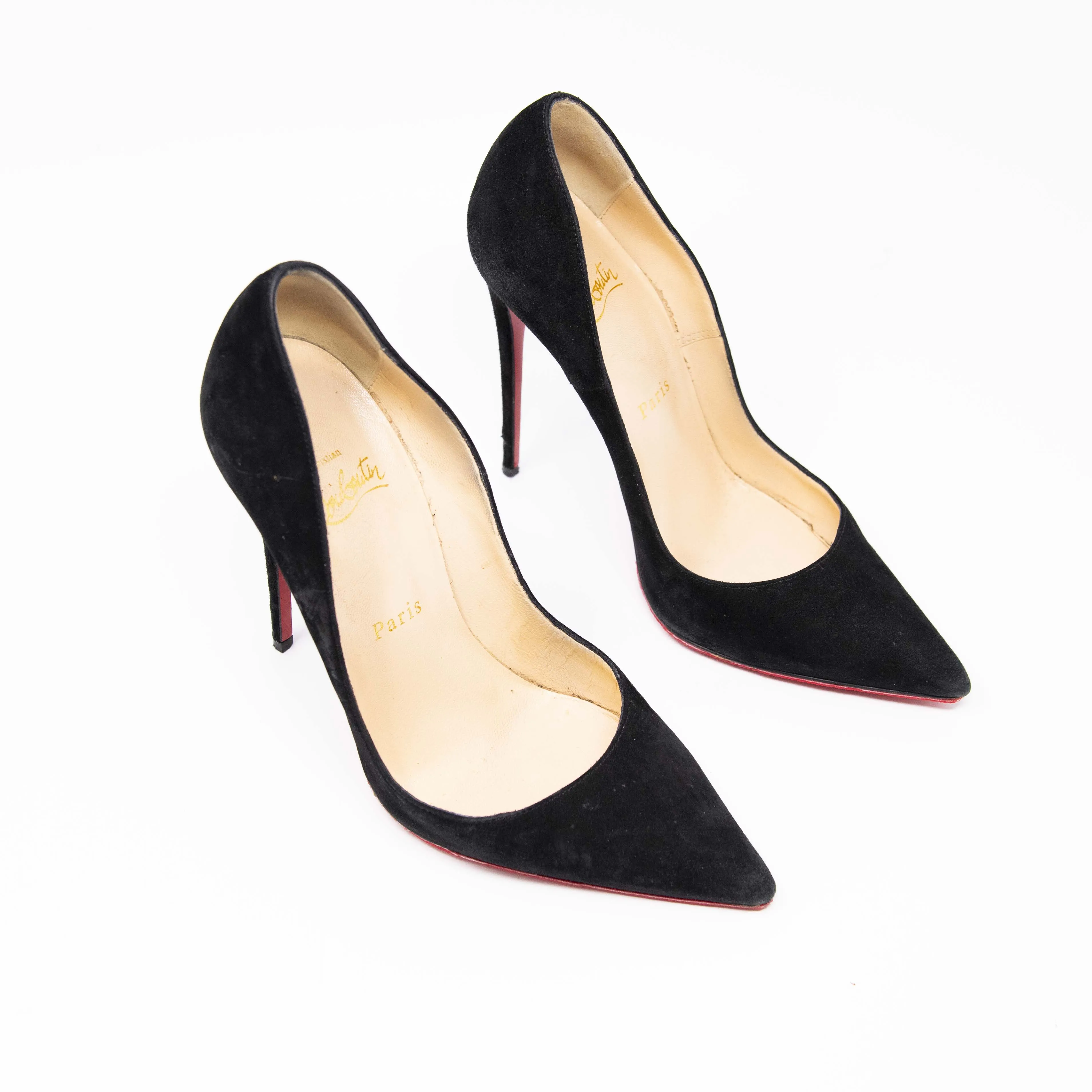 Christian Louboutin Black So Kate Pumps 37