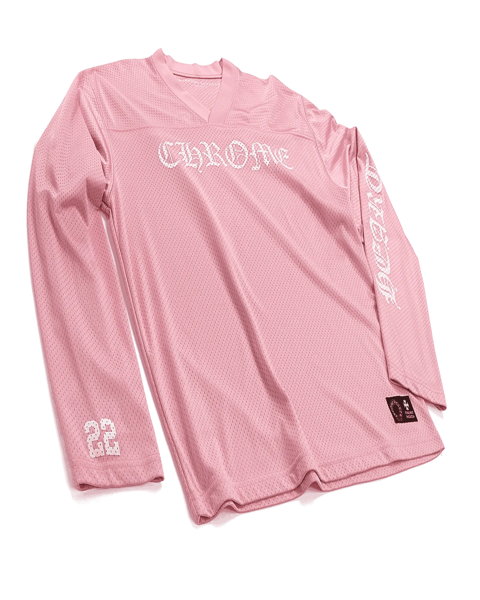 Chrome Hearts Love You Mesh Warm Up Jersey Pink
