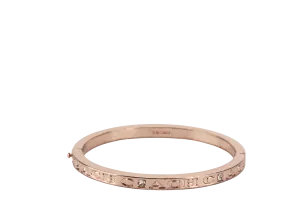 COACH LIGHT GP OVAL SHAPE BANGLE NO DUST COVER AND NO BOX