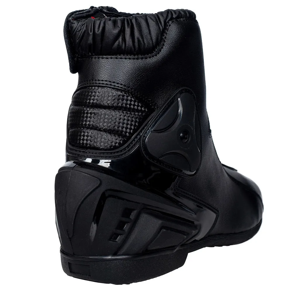 Corelli MG-X Energy Men's Motorcycle Black Leather Boots