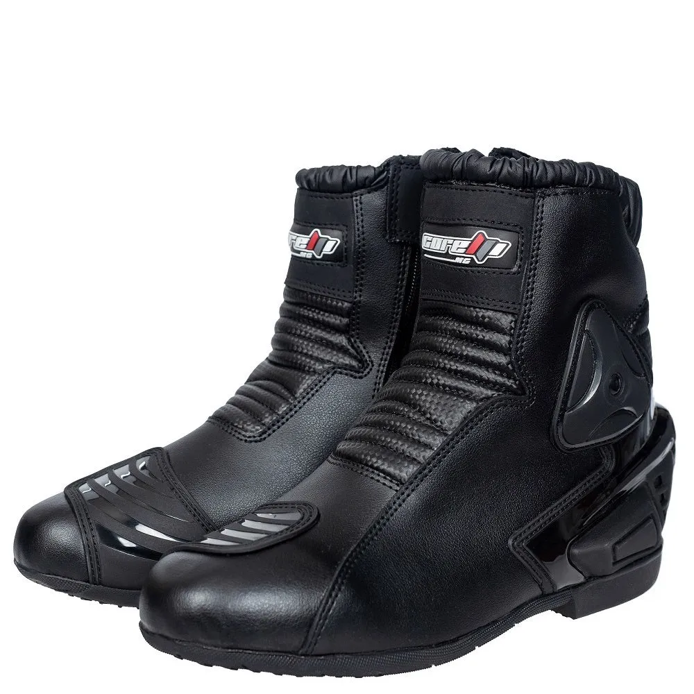 Corelli MG-X Energy Men's Motorcycle Black Leather Boots