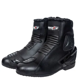Corelli MG-X Energy Men's Motorcycle Black Leather Boots
