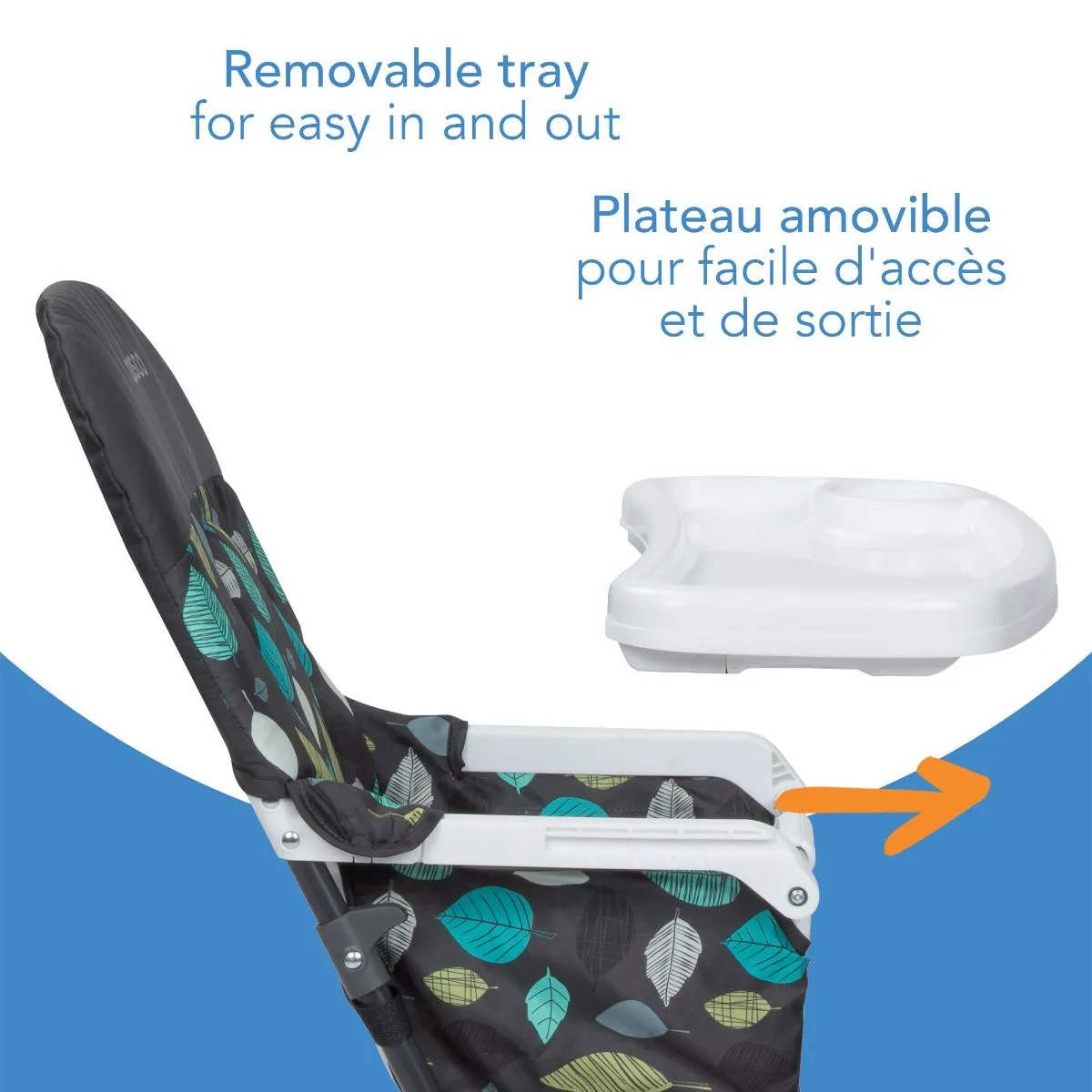 Cosco SimpleFold High Chair - Seedling