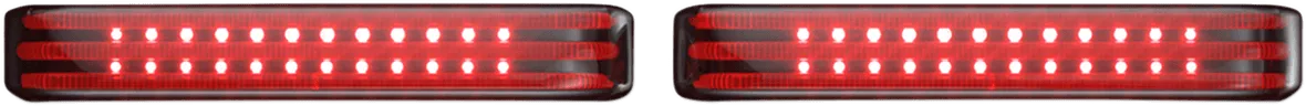 Custom Dynamics PB-SBSEQ-SS8-CS Probeam Sequential LED Saddlebag Light - Chrome With Smoke Lens