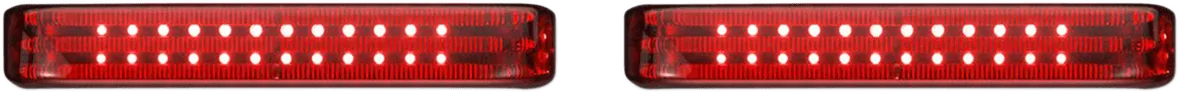 Custom Dynamics PB-SBSEQ-SS8-CS Probeam Sequential LED Saddlebag Light - Chrome With Smoke Lens