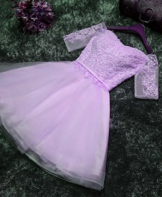 Cute Sweetheart Tulle Short Homecoming Dress, Party Dress