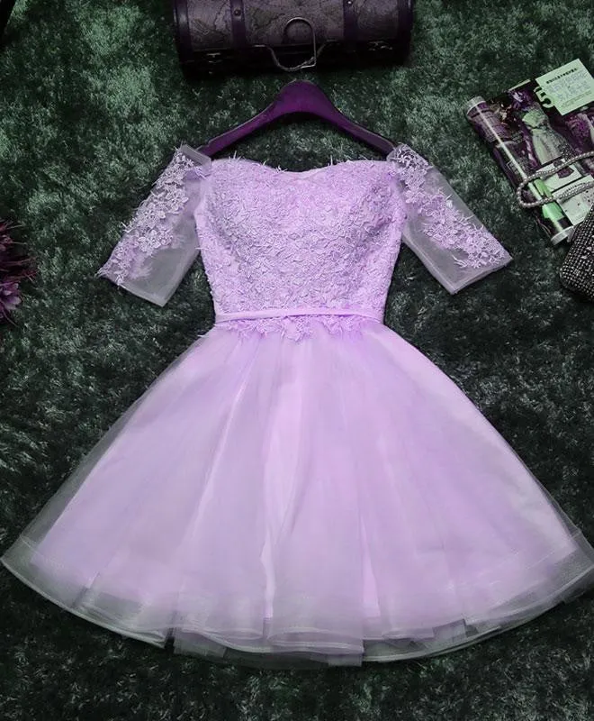Cute Sweetheart Tulle Short Homecoming Dress, Party Dress