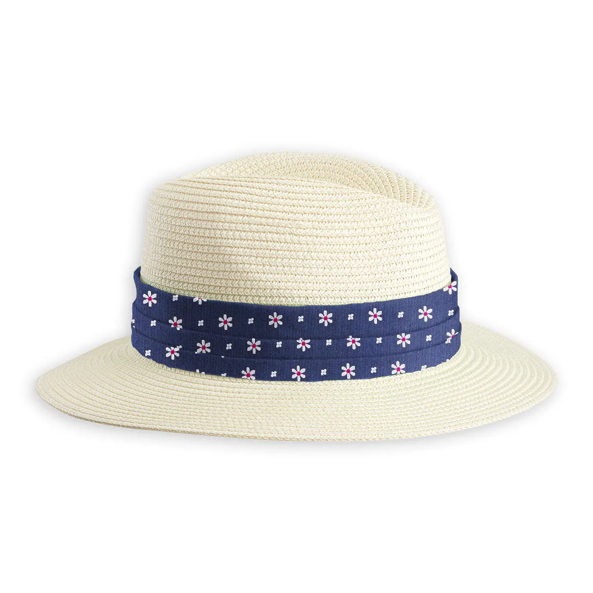 Daisy Springs Navy - Hat Band