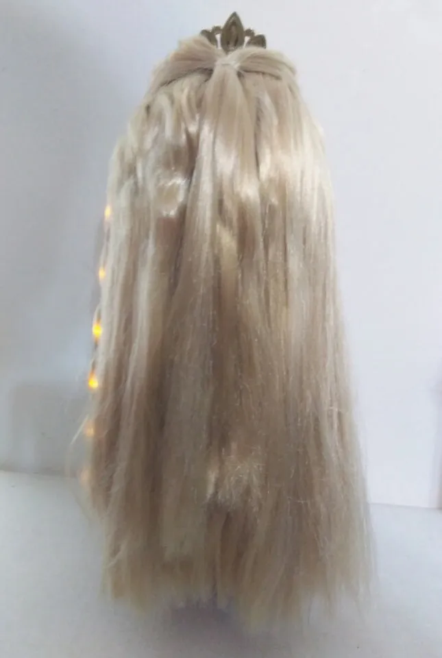 Disney Princess Glow N Style Rapunzel 14"  Doll