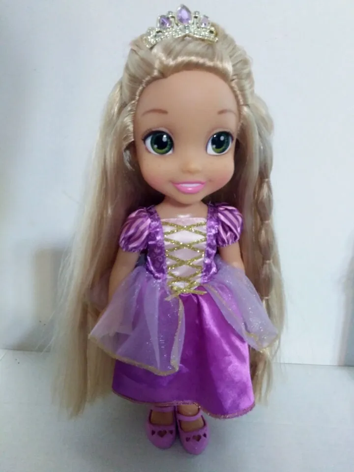 Disney Princess Glow N Style Rapunzel 14"  Doll