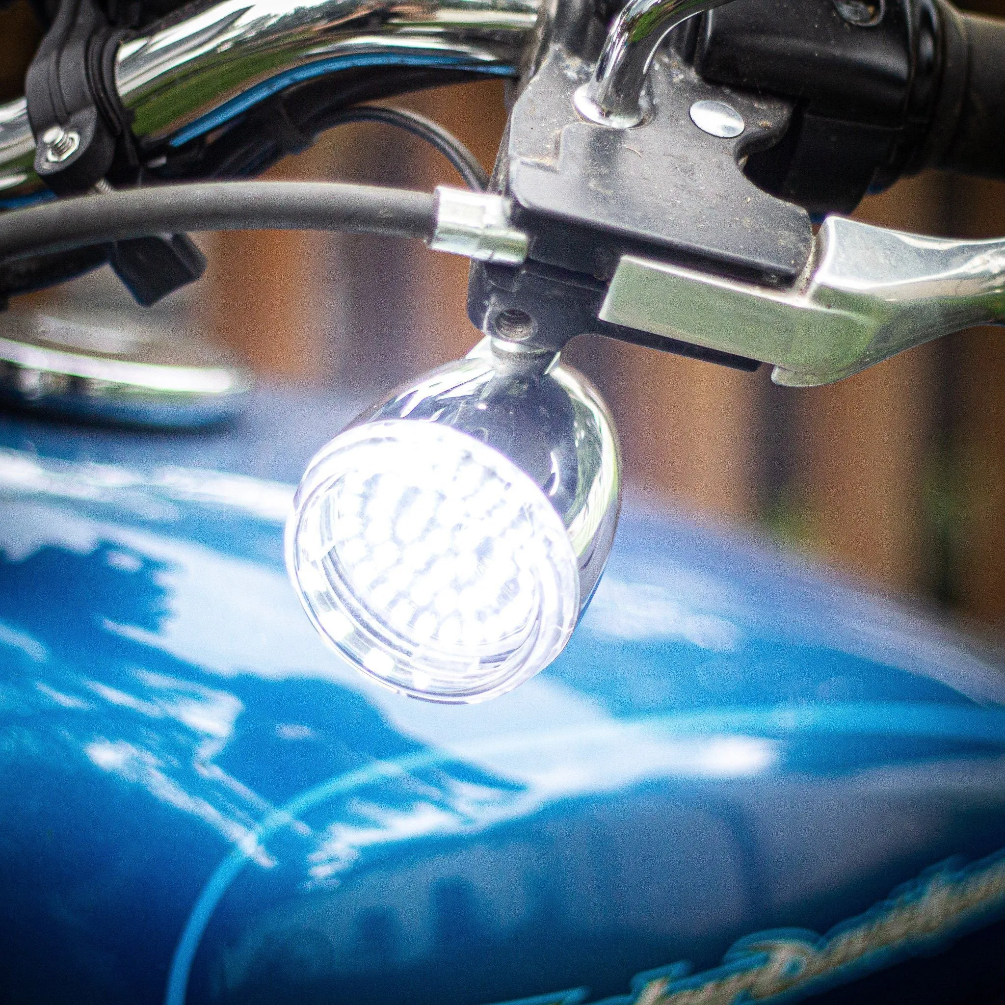 Eagle Lights Generation II Premium LED Front Turn Signals with Full Running Light for Harley Davidson Motorcycles