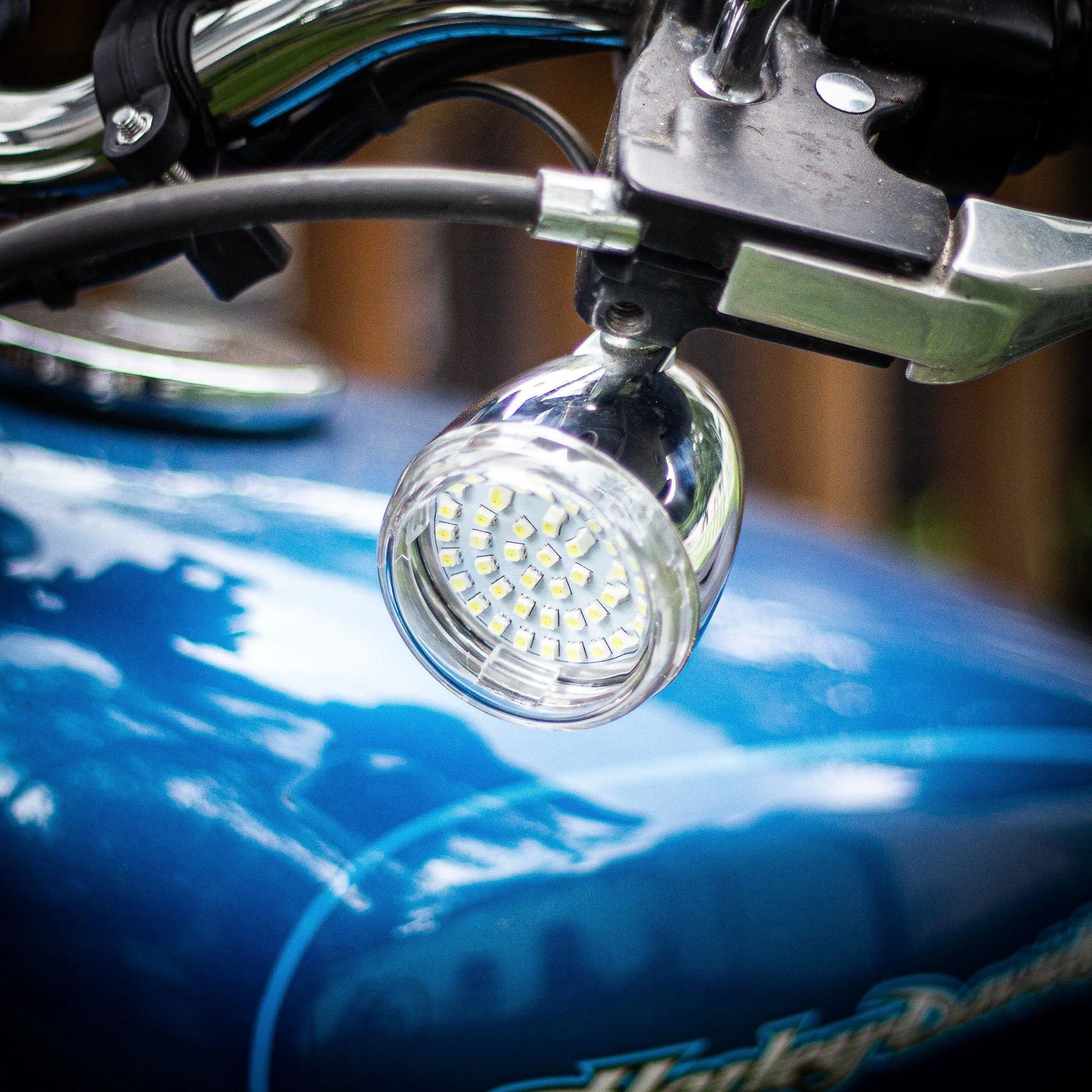 Eagle Lights Generation II Premium LED Front Turn Signals with Full Running Light for Harley Davidson Motorcycles