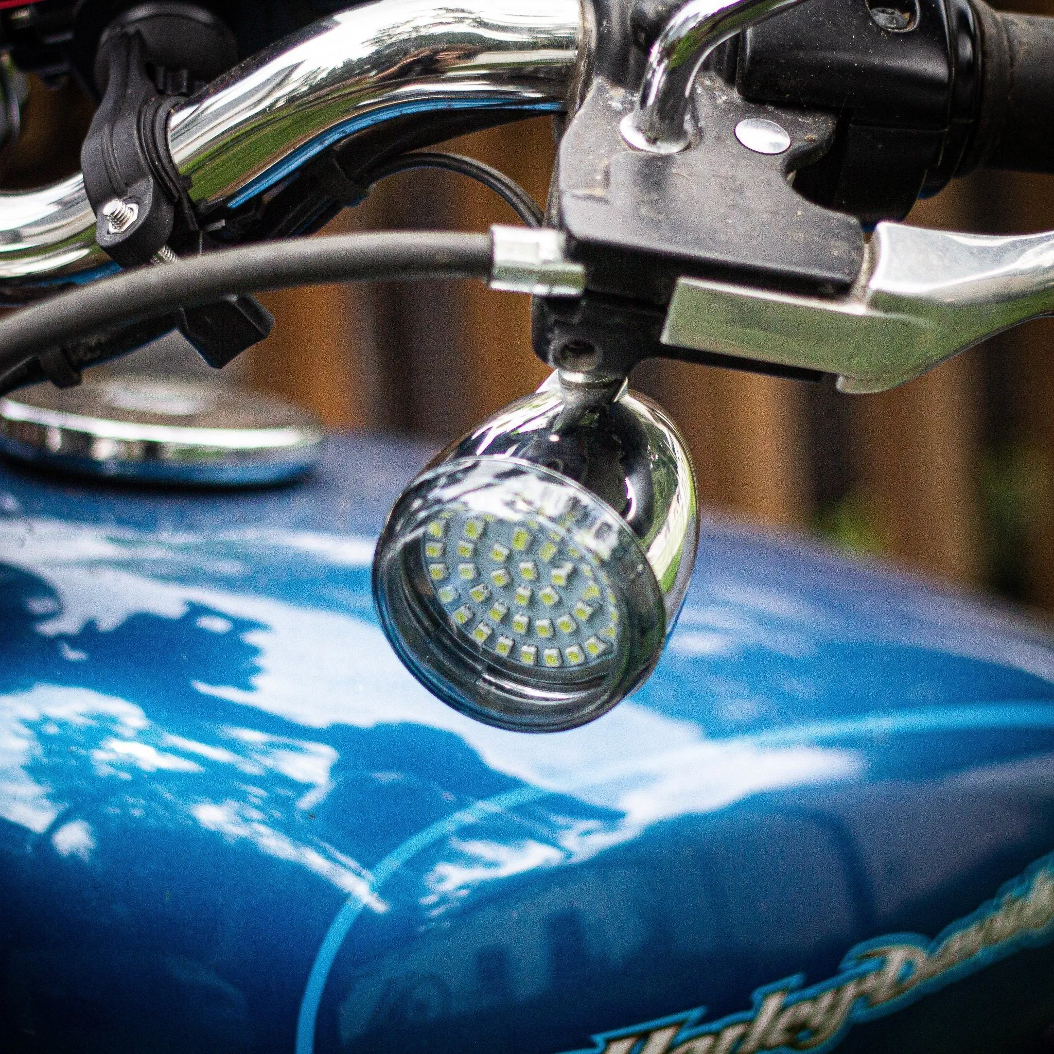 Eagle Lights Generation II Premium LED Front Turn Signals with Full Running Light for Harley Davidson Motorcycles