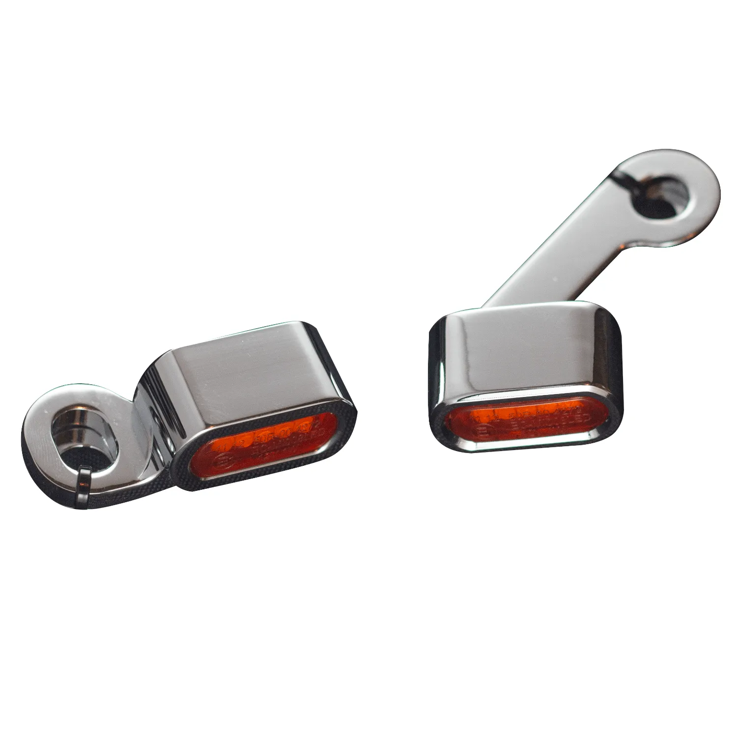 Eagle Lights SLIM LINE Front LED Turn Signals for Harley Davidson, Honda, Yamaha and Triumph Motorcycles