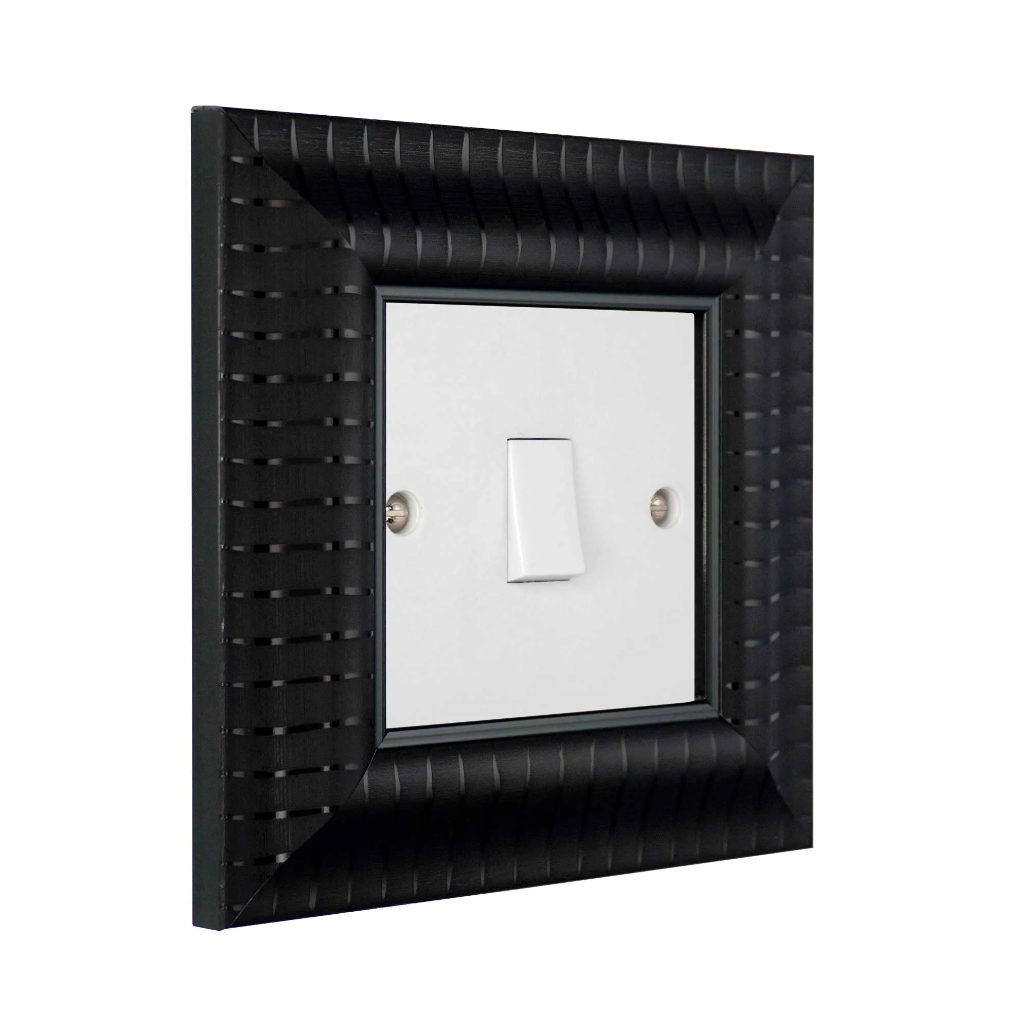 ElekTek Decorative Switch Surround Frame Cover Finger Plate Verona