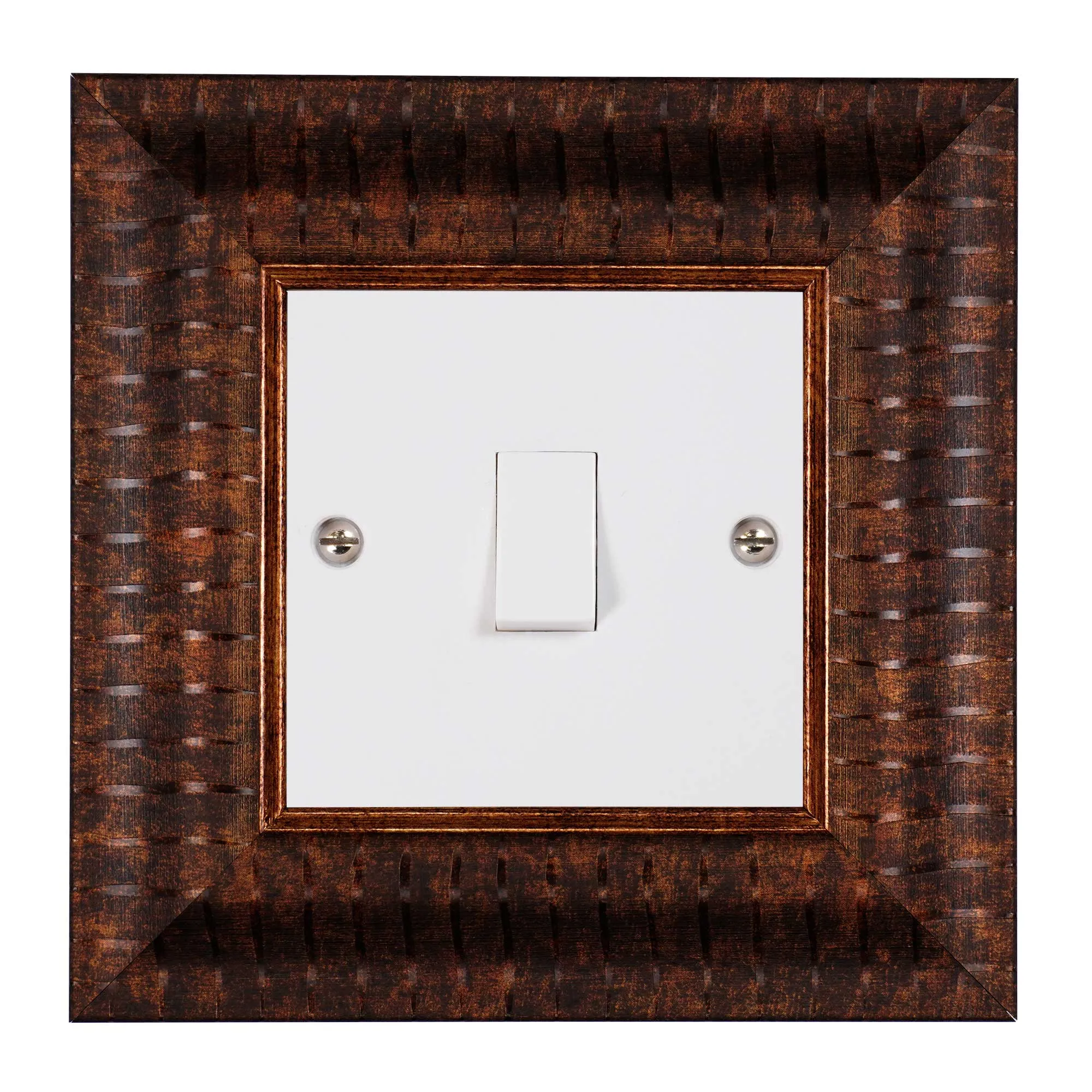 ElekTek Decorative Switch Surround Frame Cover Finger Plate Verona